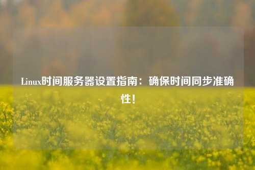 Linux時(shí)間服務(wù)器設(shè)置指南：確保時(shí)間同步準(zhǔn)確性！