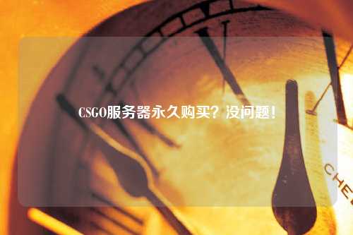 CSGO服務(wù)器永久購買？沒問題！