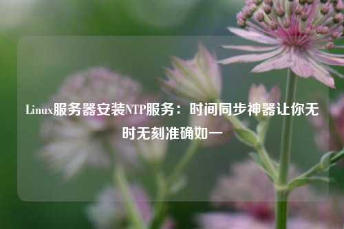 Linux服務(wù)器安裝NTP服務(wù)：時(shí)間同步神器讓你無時(shí)無刻準(zhǔn)確如一